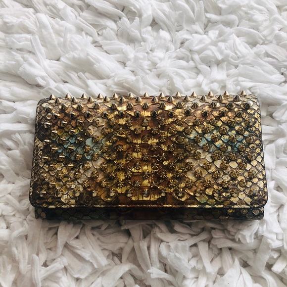 Christian Louboutin Handbags - Christian Louboutin Macaron Studded Wallet